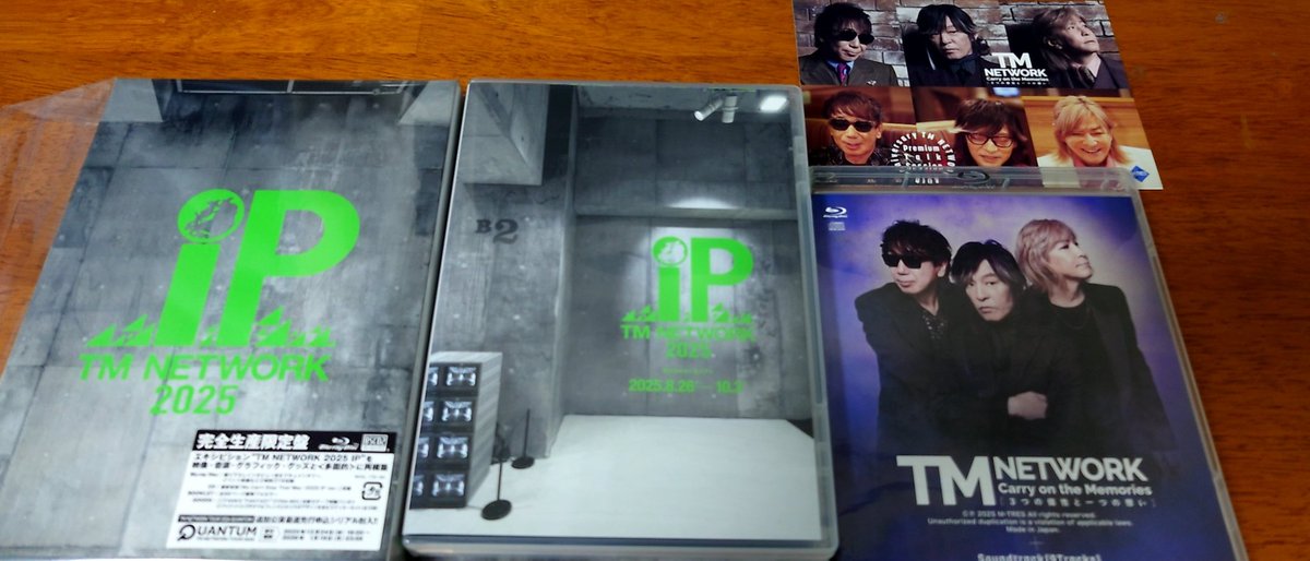 【TM】「TM NETWORK 2025 IP」、「Carry on the Memories -3つの個性と一つの想いー / 40th Anniversary Premium Talk Session」
#TMNETWORK
