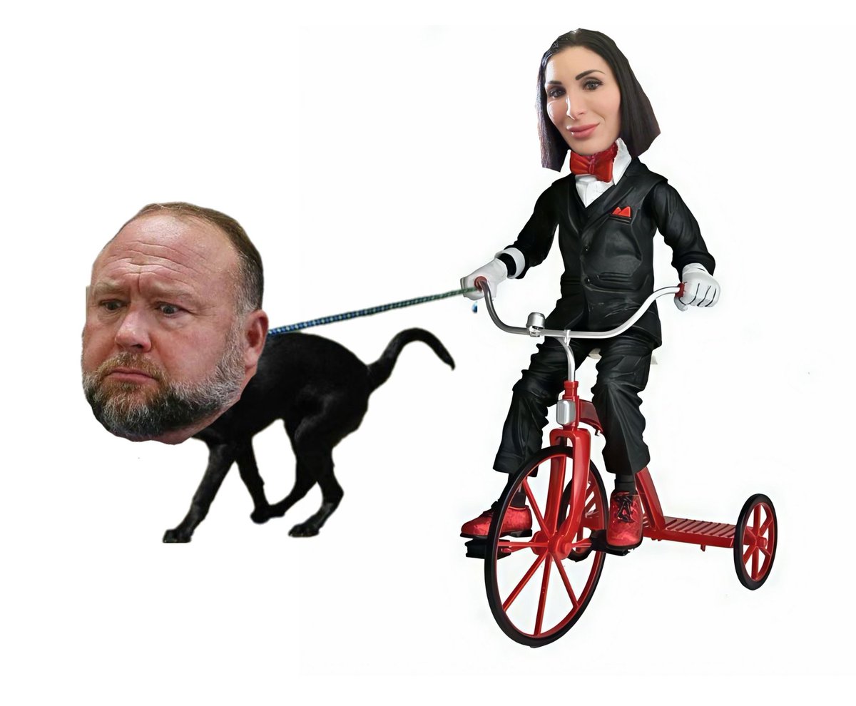 Heebville's tweet image. Whatever stupid thing she might say, at least she thinks for her own. You get dog walked by Jigsaw 😂