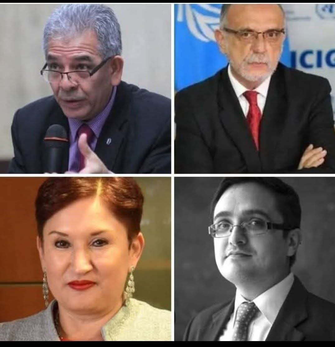 SI ESTOS PERSONAJES ESTUVIERAN EN GUATEMALA: TENDRÍAMOS UN PAÍS CON MENOS DELINCUENCIA, Y MENOS CORRUPCIÓN.

<a href="/JSandoval1982/">Juan Francisco Sandoval</a>
<a href="/Ivan_Velasquez_/">Iván Velásquez Gómez</a>
<a href="/ThelmaAldana_/">Thelma Aldana</a>