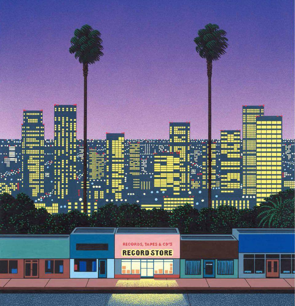 LuckyPuyo's tweet image. For those who are curious about the cover art, the art was done by Hiroshi Nagai! An incredible artist who creates gorgeous art for city pop albums. With these being a few examples! Highly recommend checking out his art for those that love these kinds of aesthetics!