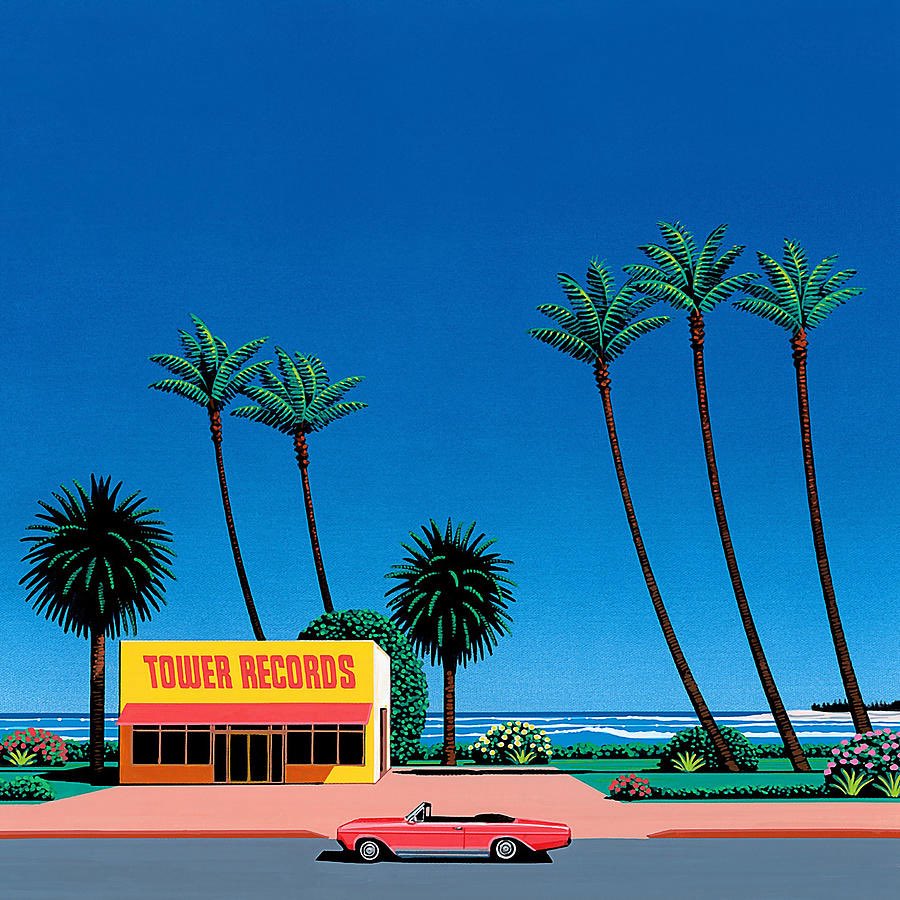 LuckyPuyo's tweet image. For those who are curious about the cover art, the art was done by Hiroshi Nagai! An incredible artist who creates gorgeous art for city pop albums. With these being a few examples! Highly recommend checking out his art for those that love these kinds of aesthetics!