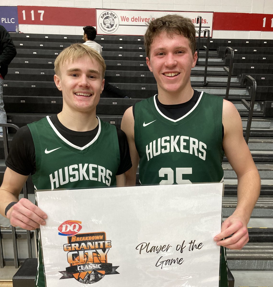 Holdingford 90
Spectrum 61
Granite City Classic - Final 

Brodi Huls scored 23 led by four first half threes and Dawson Hofer scored 30 points