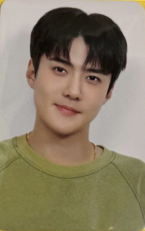 Sehun's EXO-L 🇯🇵 Ver. photocard from SM Entertainment's 30th