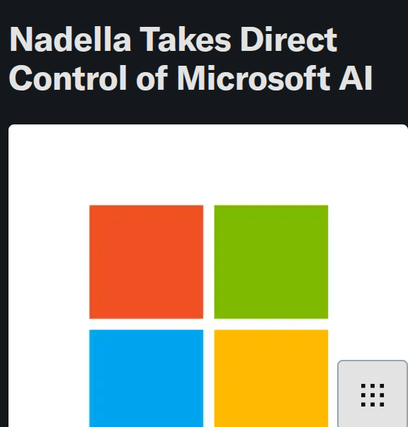 Nadella Copilot headline