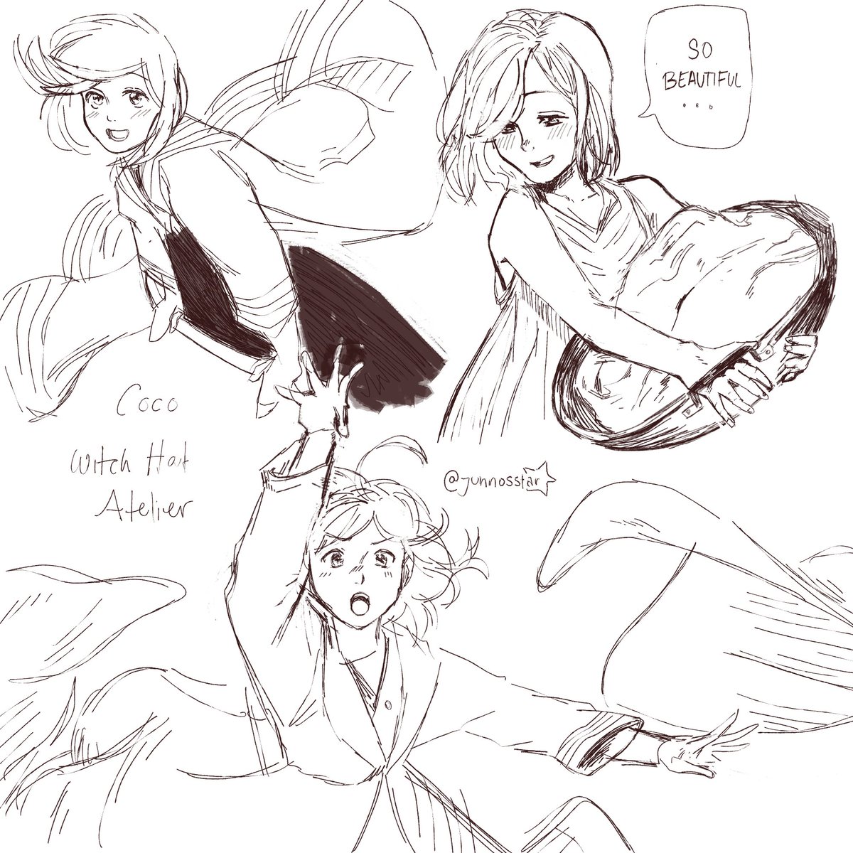 full page :o #Δ帽子 #とんがり帽子のアトリエ #witchhatatelier