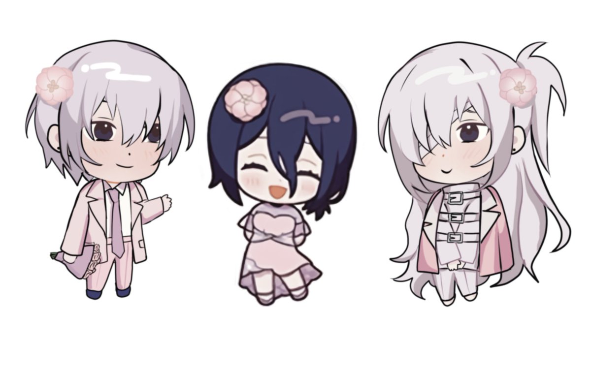 Kiraepiyo's tweet image. I made them smiling properly and blurred them a little to match Reze more shhh