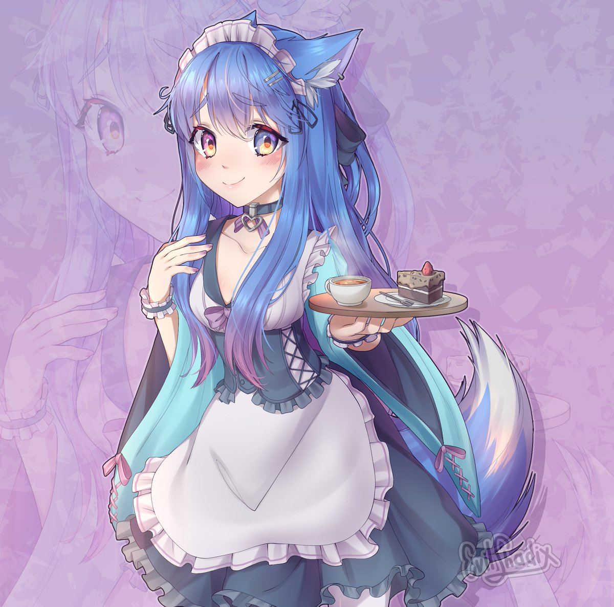 kiteune20's tweet photo. @VenomRaya I dont have a ref sheet but i have art of my oc i have recently wanted to add to her eyes https://t.co/2KZqehIDkq