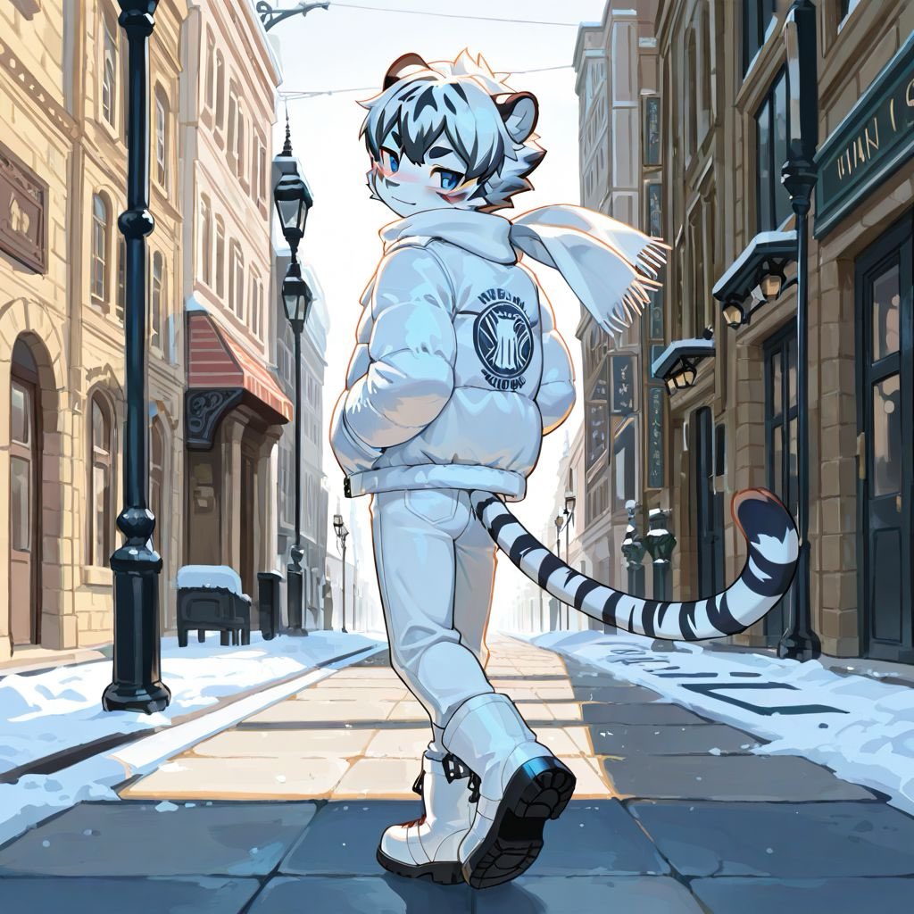 Thank ya all o my fellas for supporting me! Now just reached 1.4k fws!

Leave before you love me - Marshmello, Jonas brothers (C)
static.smintro.com/production/upl…

#AIart #Kemono #Cover #Winter #Lena