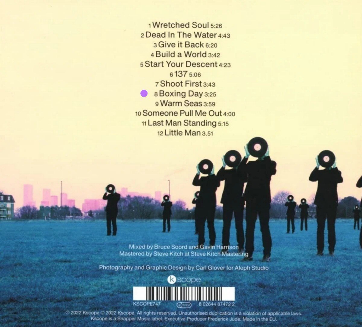 Buenas..buenas..qué mejor que los geniales británicos The Pineapple Thief y su fantástica balada para un día como hoy ( ► 26 de diciembre, Boxing Day*).

* es.wikipedia.org/wiki/Boxing_Day 

A disfrutar, amigas &amp; amigos...
 
► youtu.be/g-FlzyNy1-c

#GreatProgMusic 
 
🇬🇧🍾🥂🎄🎁🎶