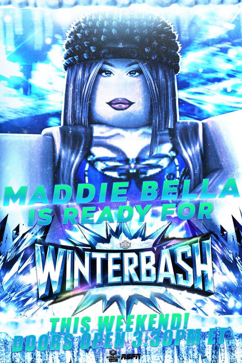Numba1Maddie's tweet photo. @OPRW_ROBLOX #OprwWinterBash | ꜰᴇᴀʀʟᴇꜱꜱ ɪꜱ ᴡʜᴀᴛ ɪᴛ’ꜱ ᴀʟʟ ᴀʙᴏᴜᴛ, ᴀᴛ ᴡɪɴᴛᴇʀʙᴀꜱʜ ᴛʜᴇ ʙᴇʟʟᴀꜱ ᴡɪʟʟ ꜱᴛᴀɴᴅ ᴏɴ ᴛᴏᴘ. ✨ 😘 https://t.co/GE2kth0938