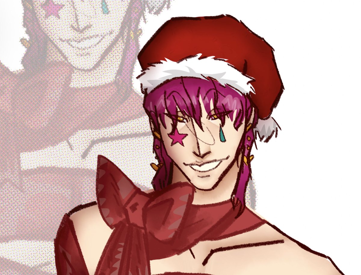 Frumpycream's tweet photo. Christmas Hisoka.
.
.
.
.
.
.
.
#Hisoka #hunterxhunter https://t.co/e7fZFbGHhw