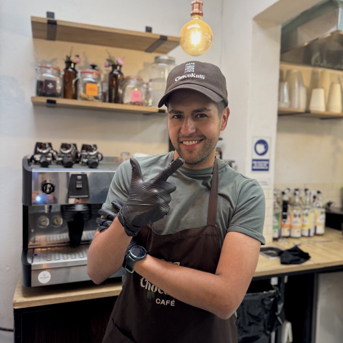 Si barista de confianza ✌🏽