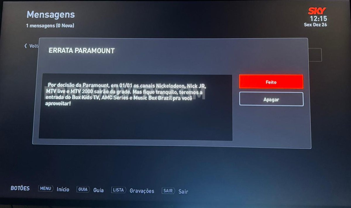 UNIVERSBrasil's tweet photo. A #SKY se prepara para a saída dos canais da Paramount. ☠️
E três novos canais serão adicionados. 📺
Entre eles, o AMC Series. 😱 https://t.co/cAZamcCWeK