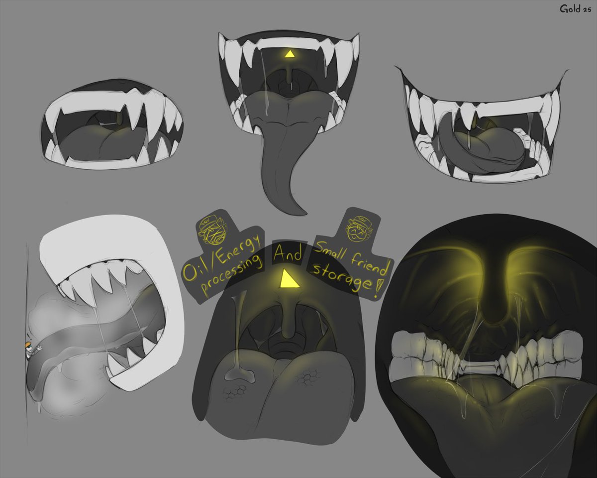 DrgnGold's tweet image. CW: Vore / Maws / Size Difference

More Murder Drone mouths practice! This were a lot of fun. One or two could belong to N! (Or more)

#murderdrones