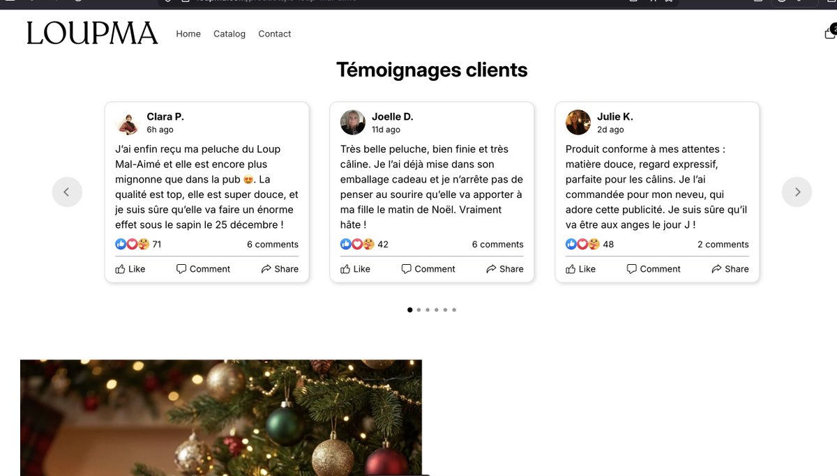 BEWARE - probable SCAM  Mr. Veggie Wolf PLUSHY - BEWARE

i got a link to a french site that sells Mr. Veggie Wolf Books and Plushies

a SCAM?

- site is new
- only sells 2 items
- FB reviews with no link to FB
- company address is private home in charleston, SC

¡ please SHARE !