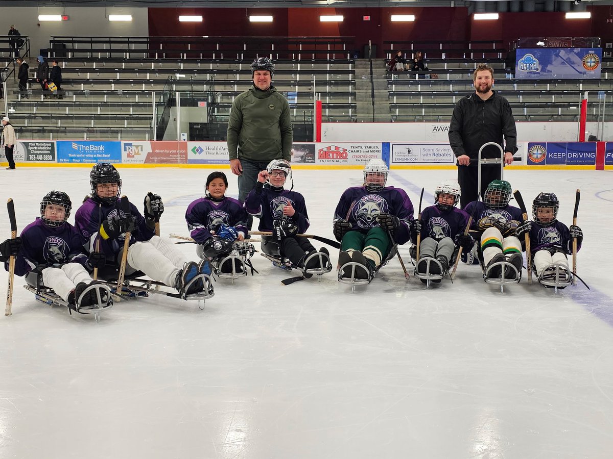 HendyFoundation's tweet photo. Proud to support the growth of adaptive hockey in real time.
The St. Cloud Blizzard launched with 12 brand-new sled athletes, building a team, finding confidence, and heading to tournaments together.

This is why we do the work.
Hockey Changes Lives®. 🏒💙 https://t.co/DyOshdu1ih