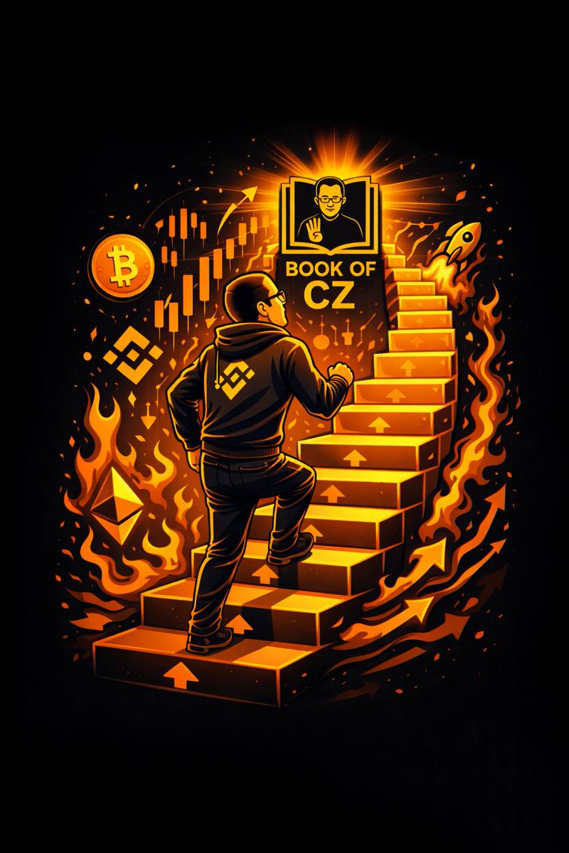 <a href="/binance/">Binance</a> is preparing the road for the launch of CZ's book. It's been book posts all day..

Are you still doubting??

Grab some $BOCZ supply and go brag about your winnings....

#BinanceABCs #GiggleAcademy #BookOfCZ