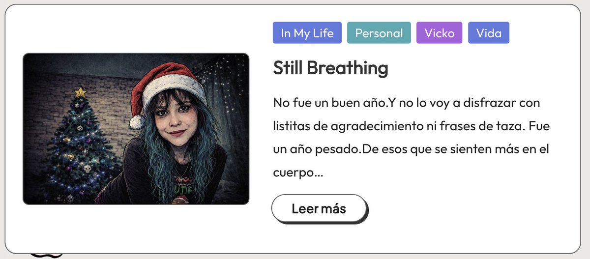 vdevicko's tweet photo. Still Breathing.
No fue un buen año.
Pero aquí sigo.
Cierro el ciclo sin adornos ni promesas falsas.
Nos leemos en enero.
👉 https://t.co/9VHerBDTiQ https://t.co/3XNlpl17Bn