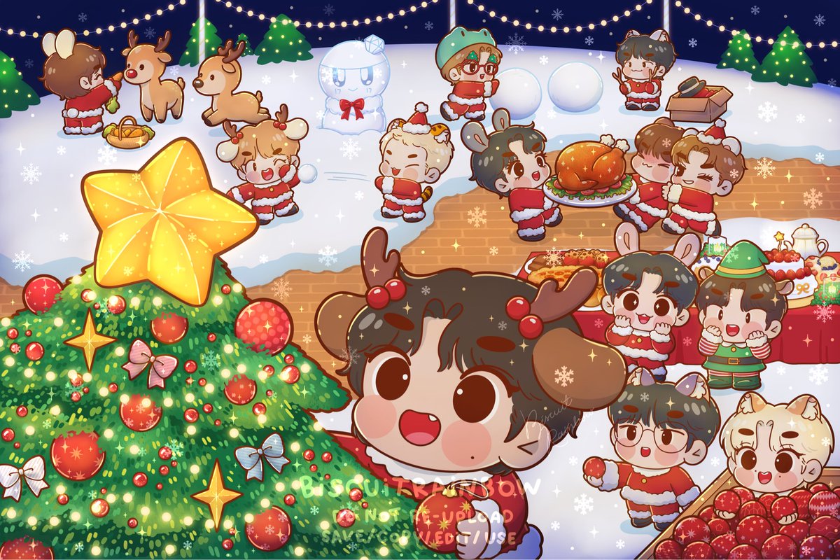 🔴🎄Merry Christmas &amp; Happy new year 2026🎊🎉
Thank you so much for loving and supporting my artworks 
Love you all~💕

#SEVENTEEN #seventeenfanart 
#MerryChristmas #HappyNewYear2026