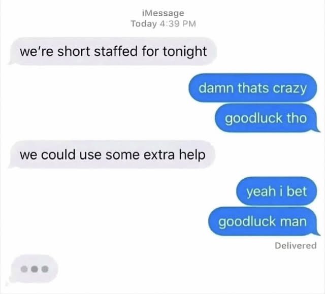 kayjii's tweet image. When you ask one of your 4 dps players to go tank or support