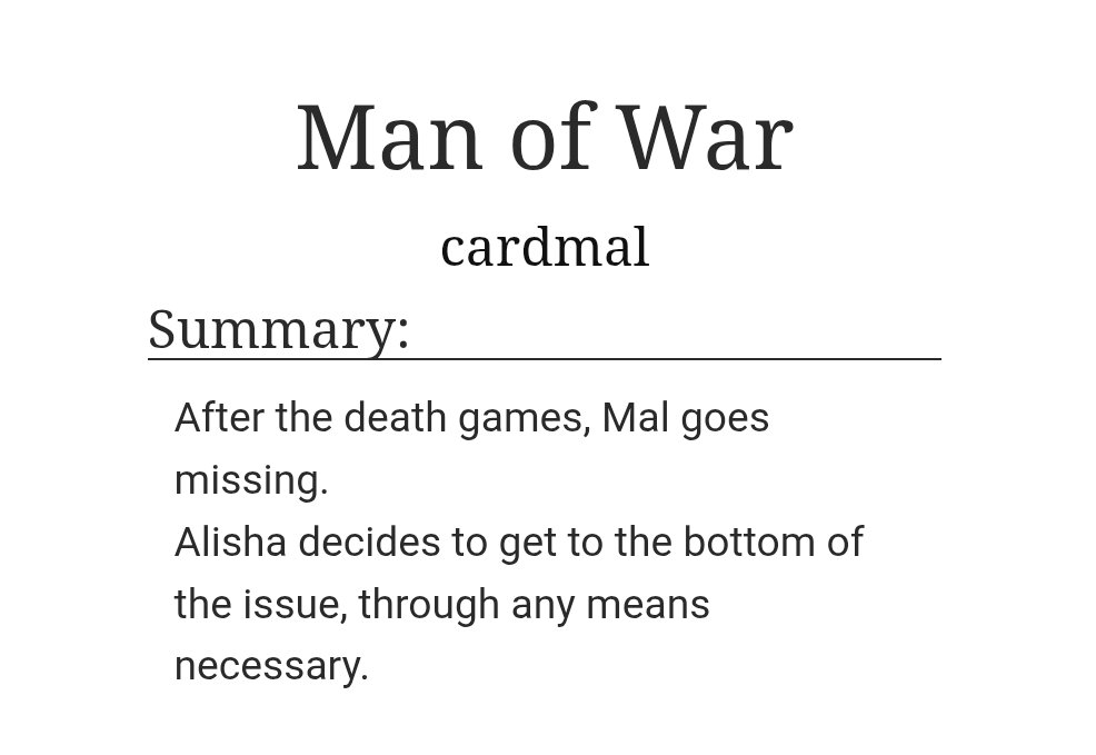 scrnrot's tweet image. fuck my #yaoismp life
Man of War
3.2k words malisha

Link Below ↓
archiveofourown.org/works/76493396