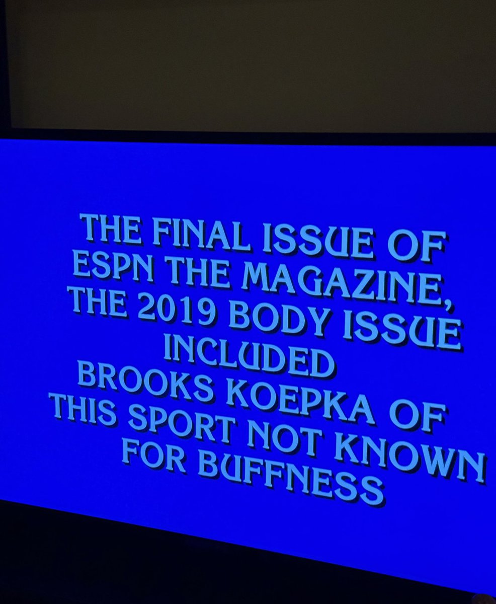 HeatherMcD4's tweet image. Brooks Koepka, not a sumo wrestler 🤦‍♀️

Yes, that was what the contestant guessed
 
#jeopardy