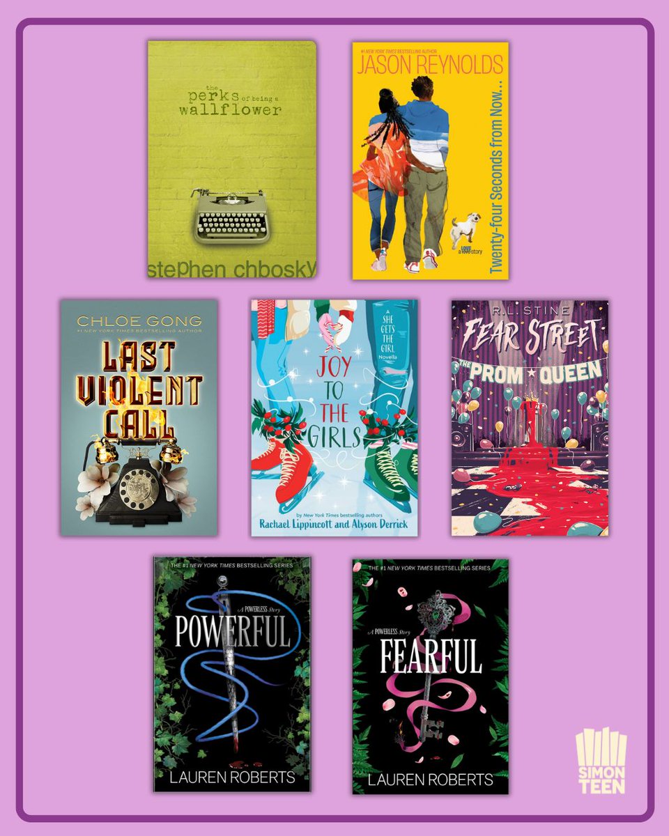 Quick reads 🤝 finally reaching your 2025 reading goal!
-
#SimonTeen #YABooks