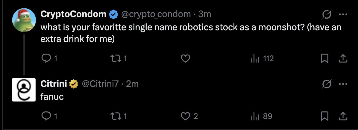 crypto_condom's tweet image. Interesting article by WSJ on the hype + valuations surrounding humanoid robotics. wsj.com/tech/ai/humano…

IMO manufacturing robots &amp;amp; non humanoid proliferation will occur at a much faster rate than humanoid robotic proliferation in the next 5y. 

Although humanoid robots are…