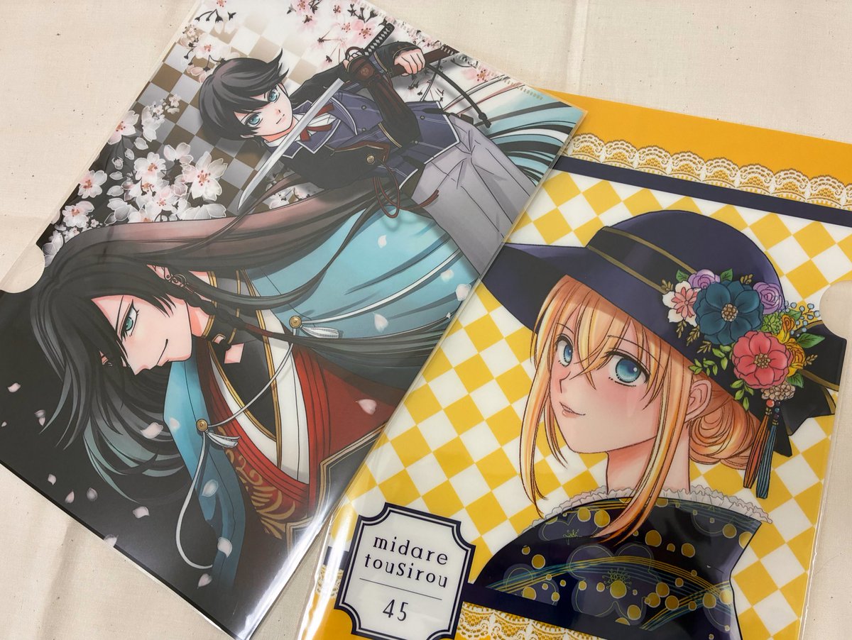 かのかり　抽選限定漫画　クリアファイル付 来鳶たん（@citric_kmmc）からとっても素敵なクリアファイルをいただき