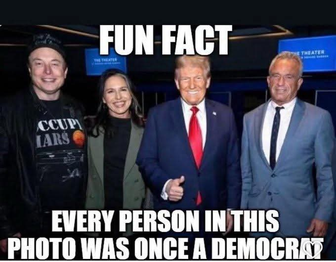 Sadie_NC's tweet image. All the smart Democrats become Republicans.
😂😂