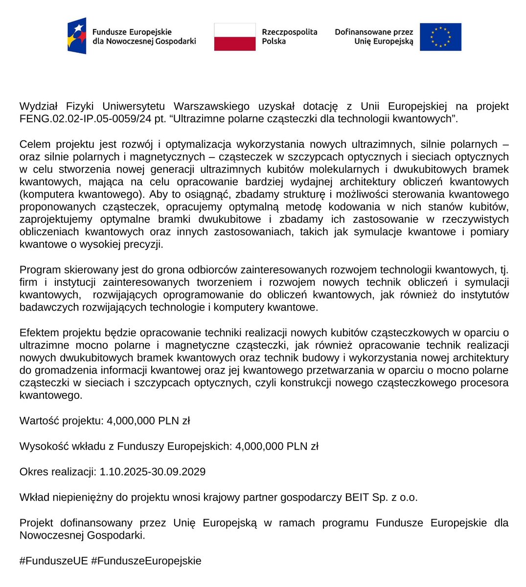 Tomza Group on Quantum Molecular Systems tweet media