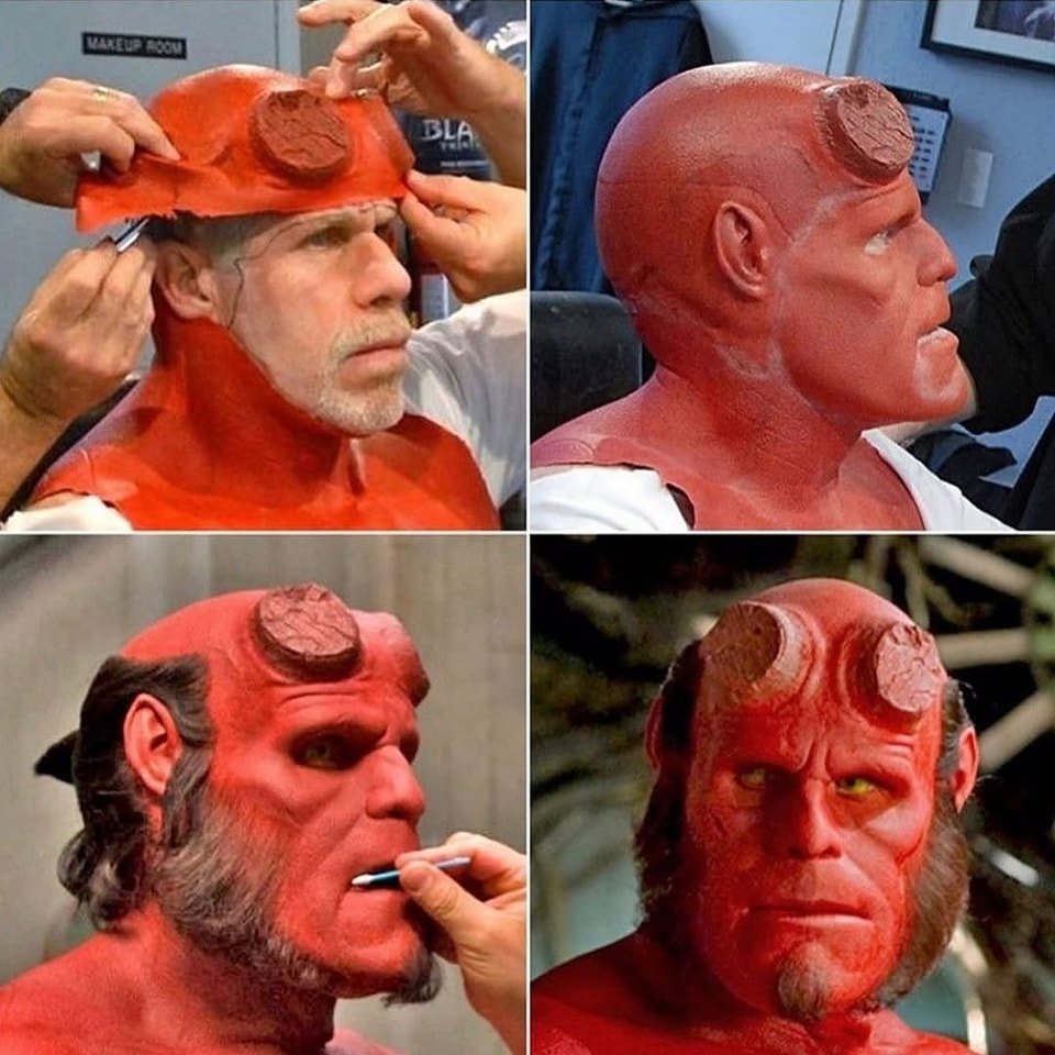 cinemaclt's tweet image. 🔎 CURIOSIDADE | Ron Perlman, intérprete de Hellboy nos filmes dirigidos por Guillermo del Toro, 'Hellboy' (2004) e 'Hellboy II: O Exército Dourado' (2008) fala sobre o processo de construção do personagem.

"Quando comecei a me preparar para Hellboy, eu não era um nome desejado…