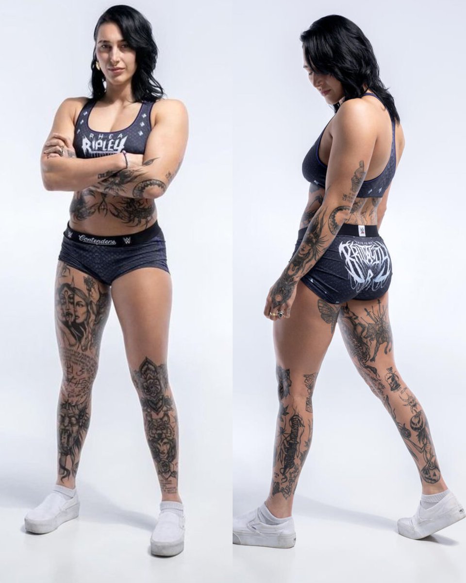 HollywoodB87901's tweet image. Rhea Ripley 🖤🖤🖤🖤🖤