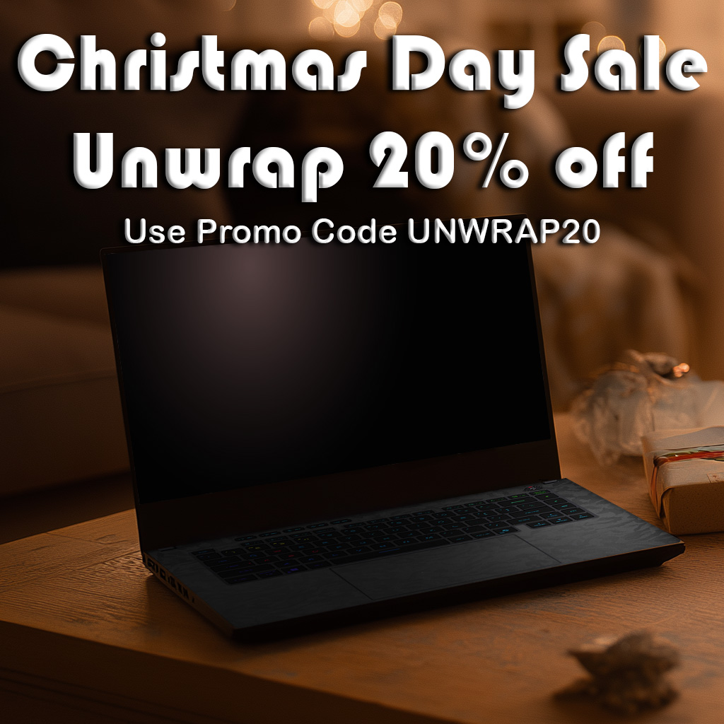 Hey it's Chris with M2, again. I hope you're celebrating the holiday season with family, friends, and great food. Oh, and hopefully you got some awesome gifts this year! As our gift to you, enjoy 20% off! Ends Sunday.

m2skins.pulse.ly/kimizbyc5h

Promo code: UNWRAP20