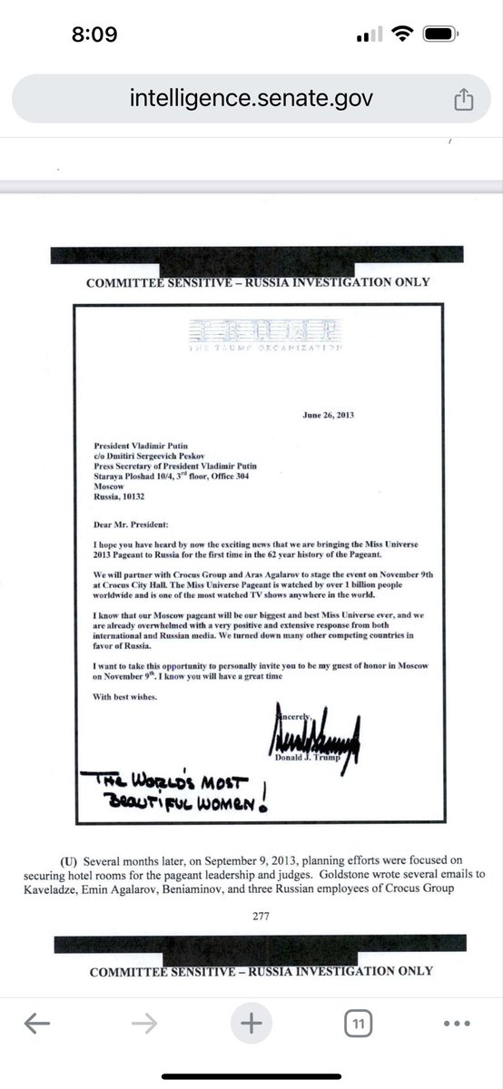 anthon7yandrews's tweet image. If you’ve never seen Donald Trump’s blathering invitation to Putin for the Miss Universe Pageant in Moscow, here it is. ⬇️⬇️ Share please.