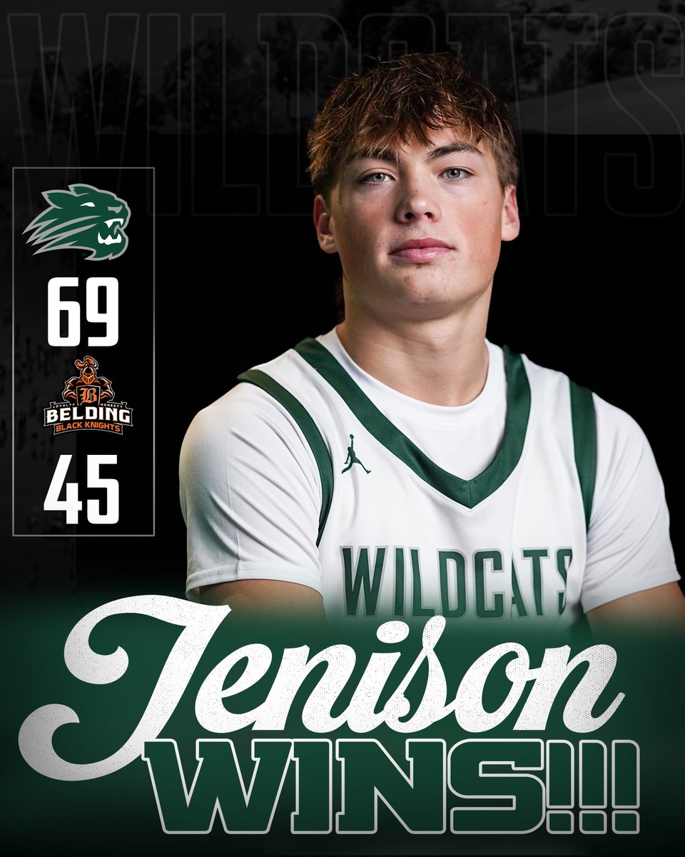 JenisonWildcats's tweet image. JENISON WINS!!!

Boys Basketball defeated Belding at the Cornerstone Holiday Invite on Friday

The Wildcats will play the winner of Kenowa Hills/FH Eastern on Tuesday at Cornerstone