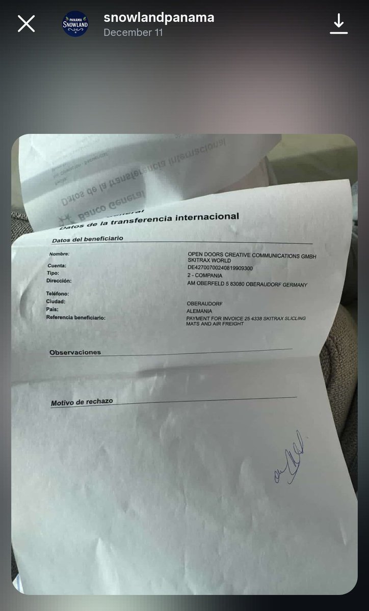 Ahora sí comparto lo que me habían enviado como "prueba" (no decían NADA). Una COTIZACIÓN (no un recibo), una cuenta de otro país y un chat que bien podría ser montaje con quien sea. Qué va.

Btw creo ese Chen no sé qué (si no es falso) puede ser el responsable.