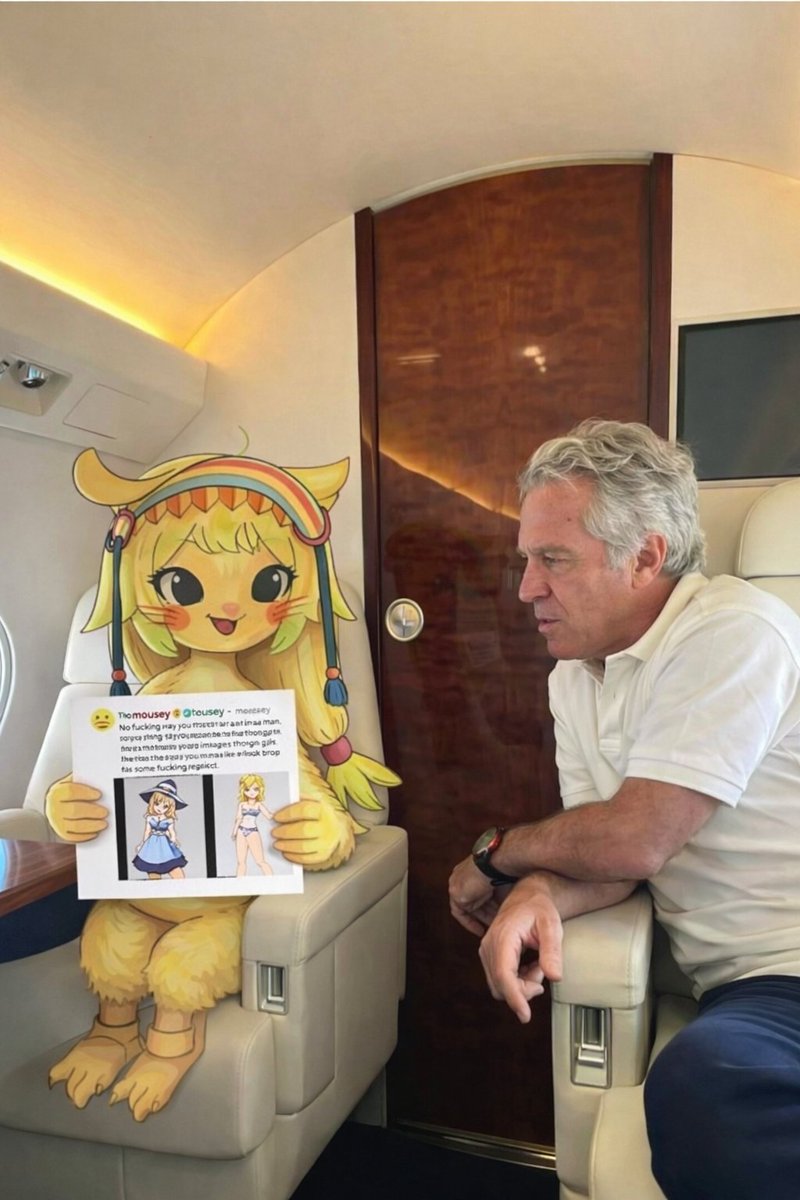 TheImShadow's tweet image. Weird loli artist is upset that the big mean ai is stealing his cp ☹️ so sad