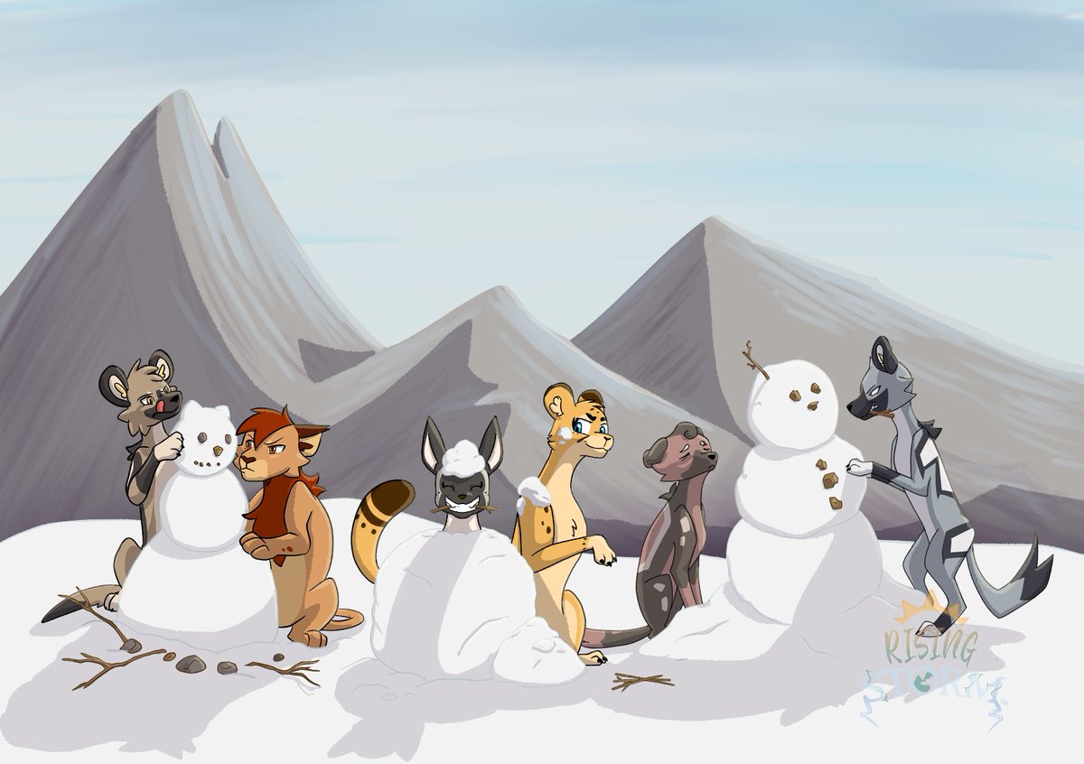 How was your winter? These guys had fun ☺️
#indieanimation