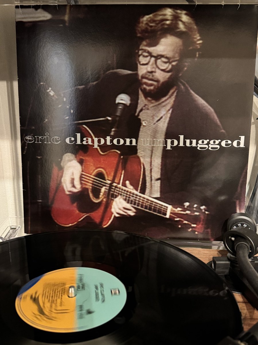 2025年買えて嬉しかったレコード Eric Clapton – Unplugged（'92