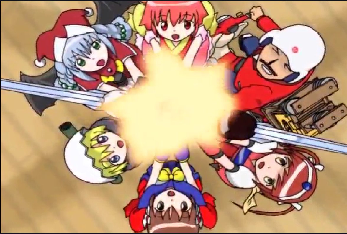 ③1996〜2005【魔法少女オイキムチX】

「やあみんな！オイキムチXを見る時は部屋を明るくして、離れて見てくれよな！」
どこにでもいる普通の中学2年生、木村千佳はある日突然魔法少女になってしまう！
パロネタ満載、29分の長作アニメーションです。

#CACC50th