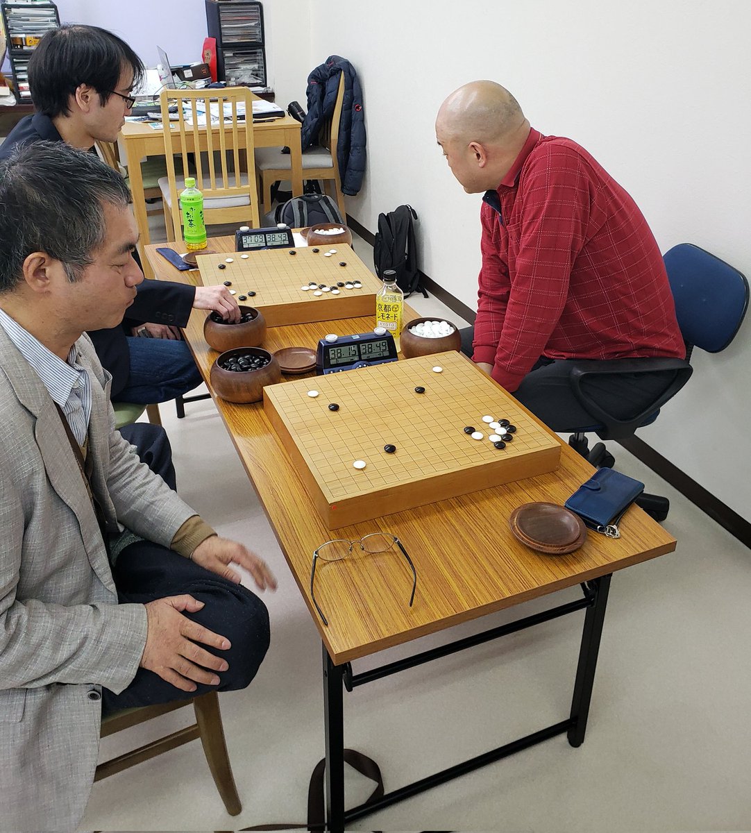 指導碁に照準を合わせ、対策してきた様子🤔