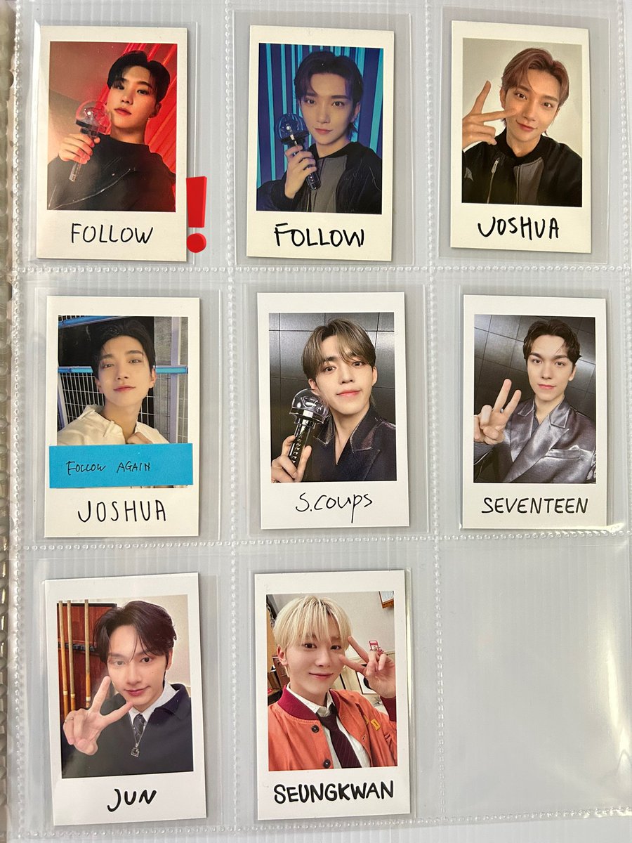 SEVENTEEN チェキ SEVENTEEN 交換 トレカ チェキ インスタントフォト RIGHT HERE WORLD