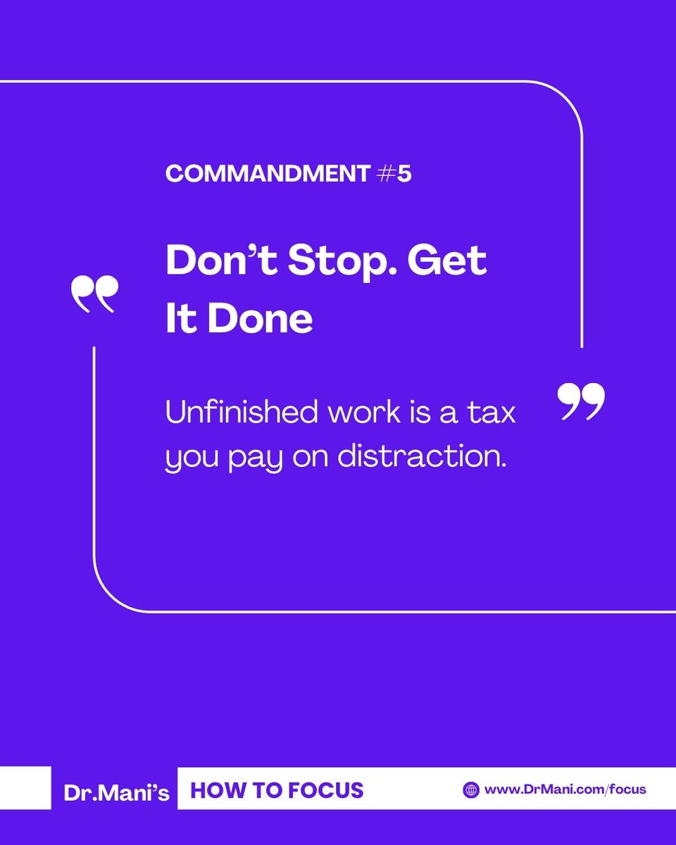 Ever feel tired before you’ve even started the day?
Check to see how many open loops you’re carrying.

Your brain doesn’t forget unfinished work.

Unfinished tasks keep running in the background — draining energy... quietly.

You’re not exhausted from effort.
You’re exhausted