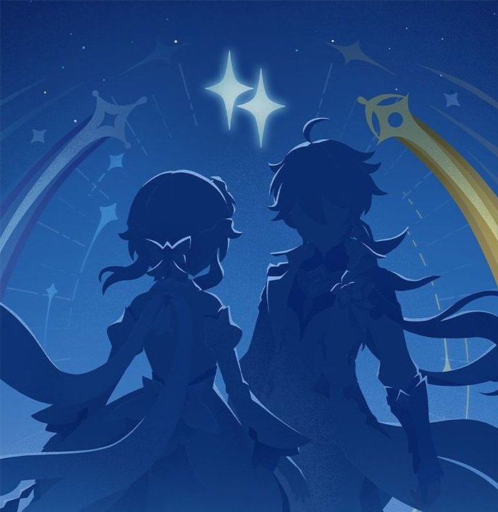 flanring0's tweet photo. Their swords are above them, but switched https://t.co/KKOFzlOUHd