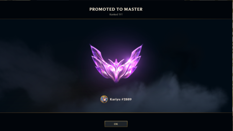 While you guys are out there making money and living life I'll be here being Masters in TFT