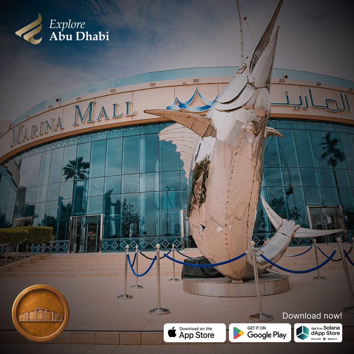 Running on vibes, not plans 😅
Marina Mall has the essentials — plus a view worth slowing down for.