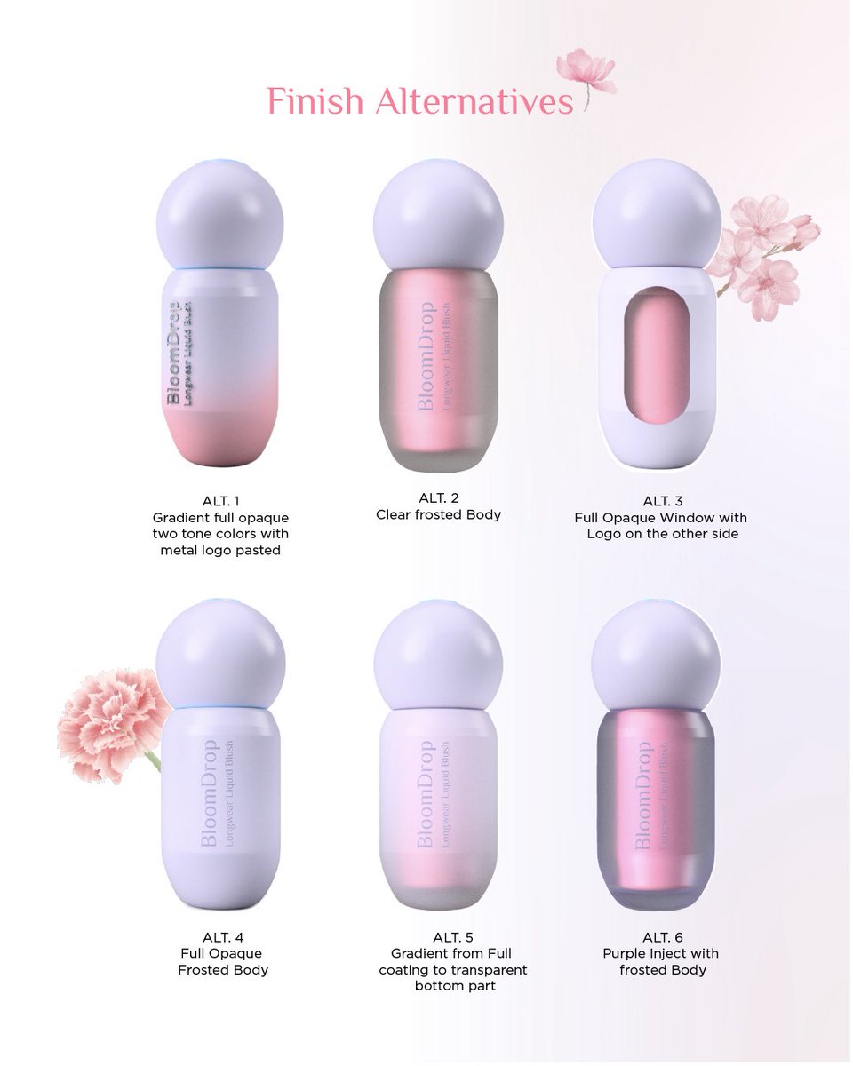 skinsofun's tweet image. Just want to share our Bloomdrop's experimental and design concept🥰

From so many alternatives, options, and shapes..