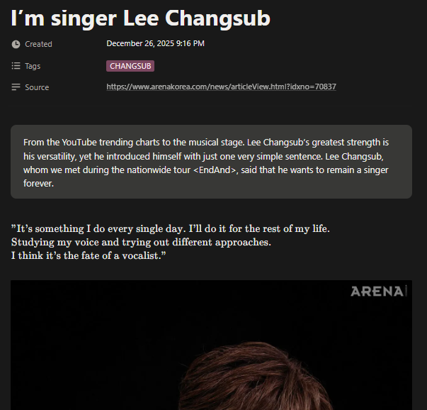 BTOBSupports's tweet photo. [INTERVIEW TRANSLATION] I’m singer #LEECHANGSUB (Arena Homme+ Korea)

Read Full: https://t.co/IxDnoyNUu2

#BTOB #비투비 #이창섭
@OFFICIALBTOB @LeeCS_Official @LeeCS_BTOB https://t.co/isfKlhcOCA
