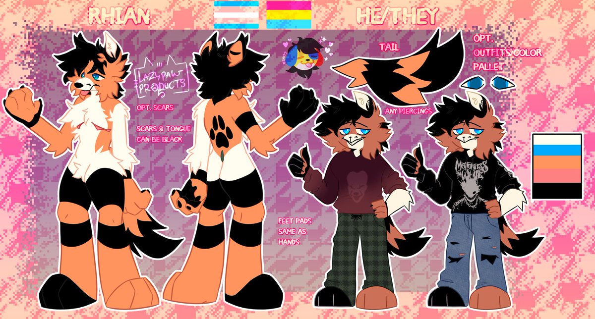 TheRhianFox's tweet photo. 💭UHHHHHHHHHH🤔

2️⃣1️⃣

💫HELLO! I AM RYAN/RHIAN💫

💥I MAKE ART AND IM A FULL-TIME STUDENT SO MY POSTS ARE SOOOO VERY DELAYED💥

✨My commissions are always open✨

You can find my socials and commission info here »»
https://t.co/KL0TUfbftc https://t.co/r459MwzATb